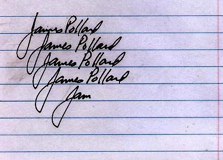 Jimmy's signature